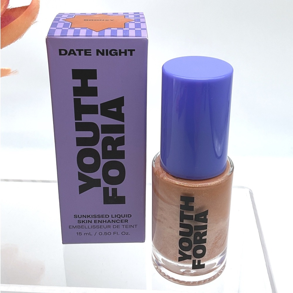 Youthforia Date Night Sunkissed Liquid Skin Enhancer Bronzy 15mL Bronzing Drops‎